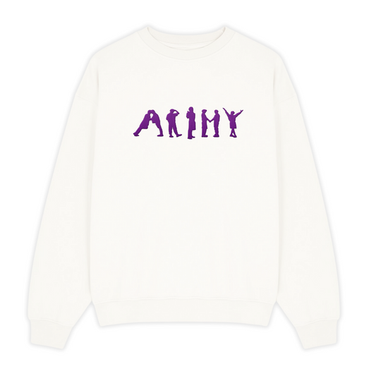 Army Embroidery Sweatshirt