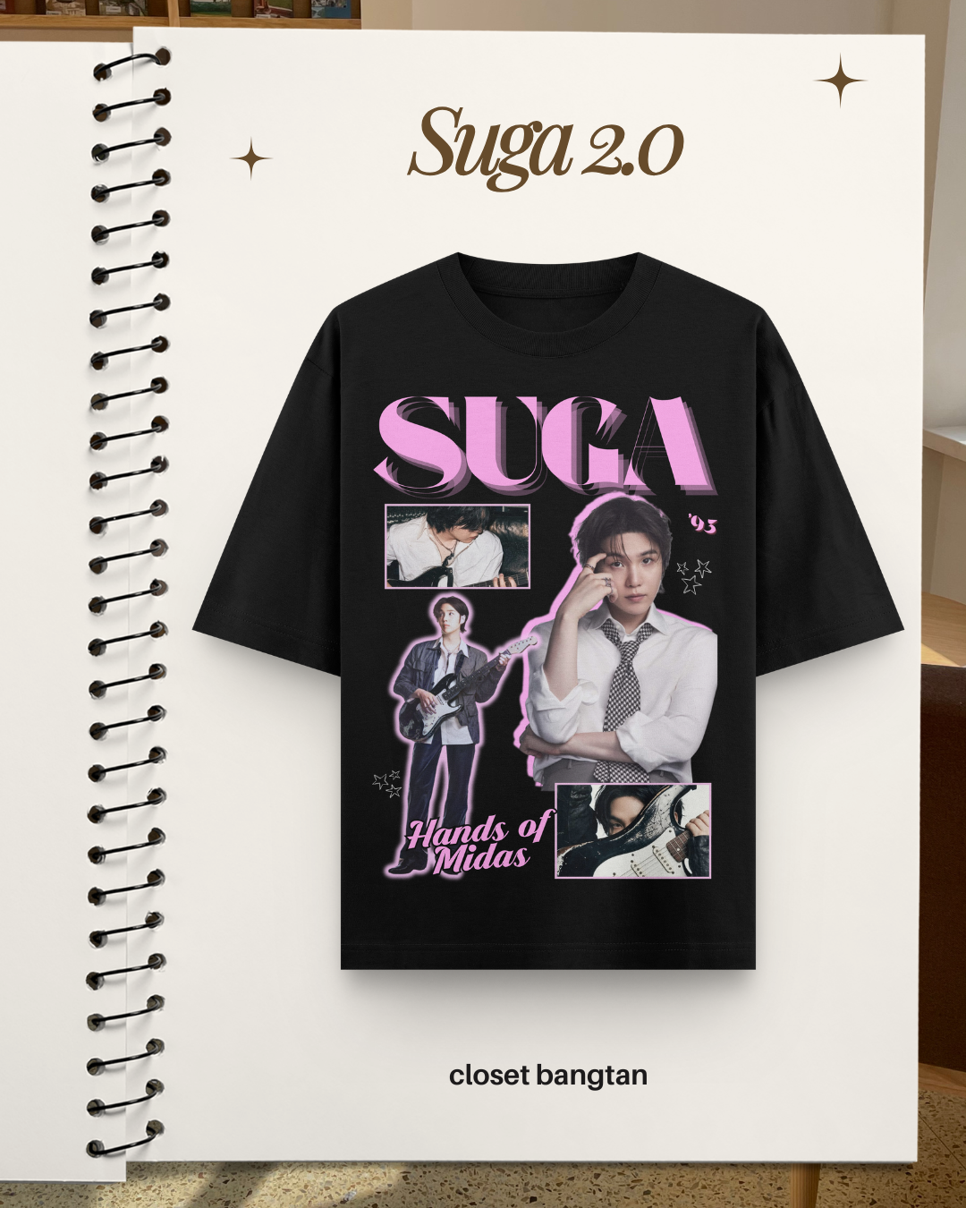 Suga 2.0 Tee — Hands of Midas