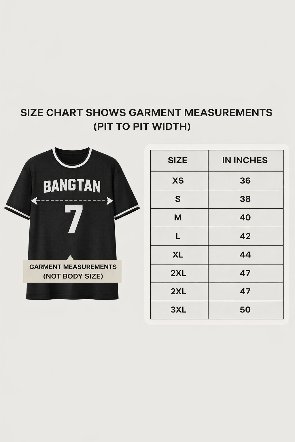 Bangtan Jersey (Preorder Only)