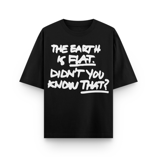 The Earth is Flat Tee