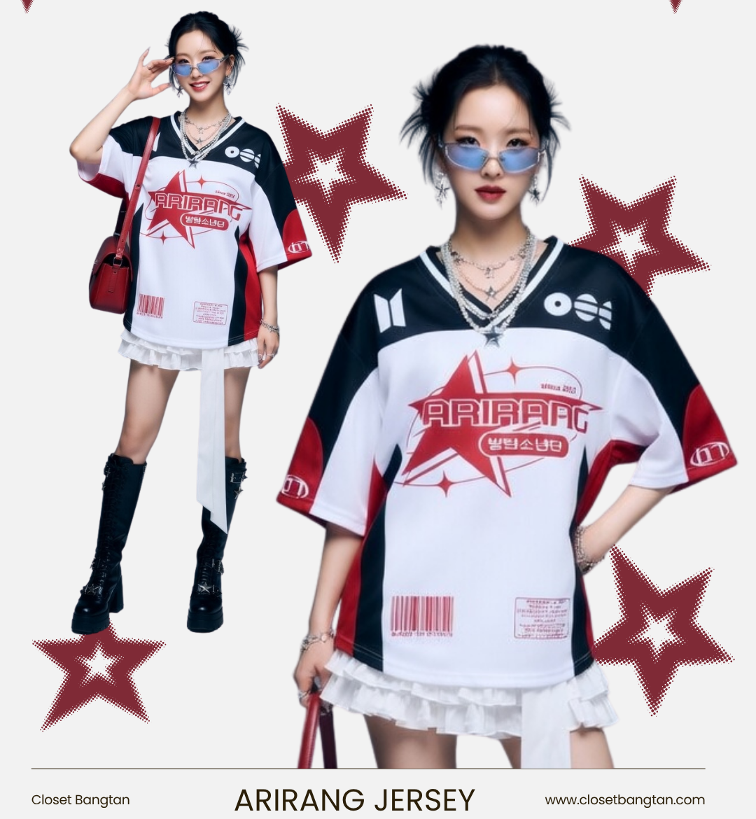BTS arirang POP UP Jersey (JP Ver.ジャージJK Arirang Jersey (Preorder Open) – Closet Bangtan