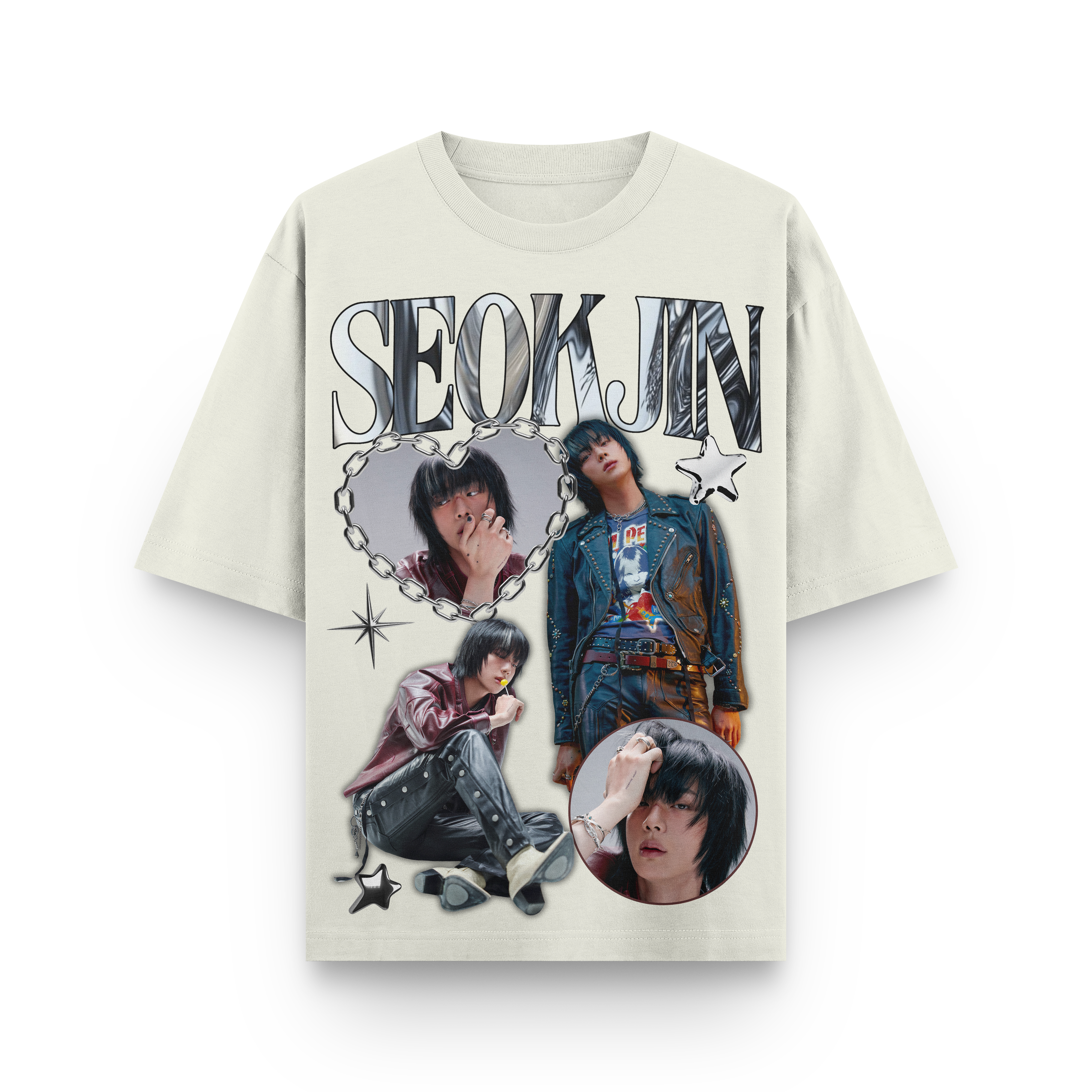 Rockstar Seokjin Echo Tee – Closet Bangtan Rockstar Seokjin Echo Tee – Closet Bangtan