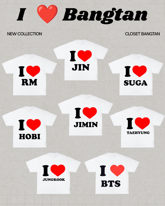 I ❤️ Bangtan Tee