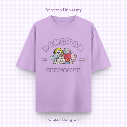 Bangtan University Embroidery T-shirt