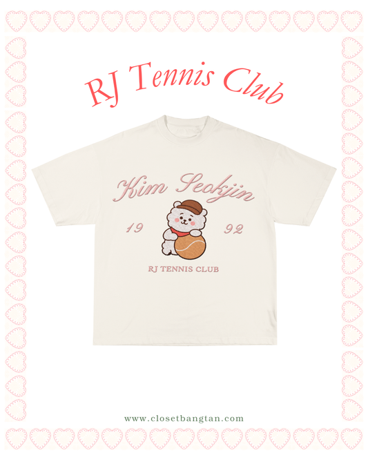 RJ Tennis CLub Embroidery T-shirt