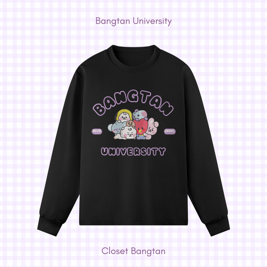 Bangtan University Embroidery Sweatshirt