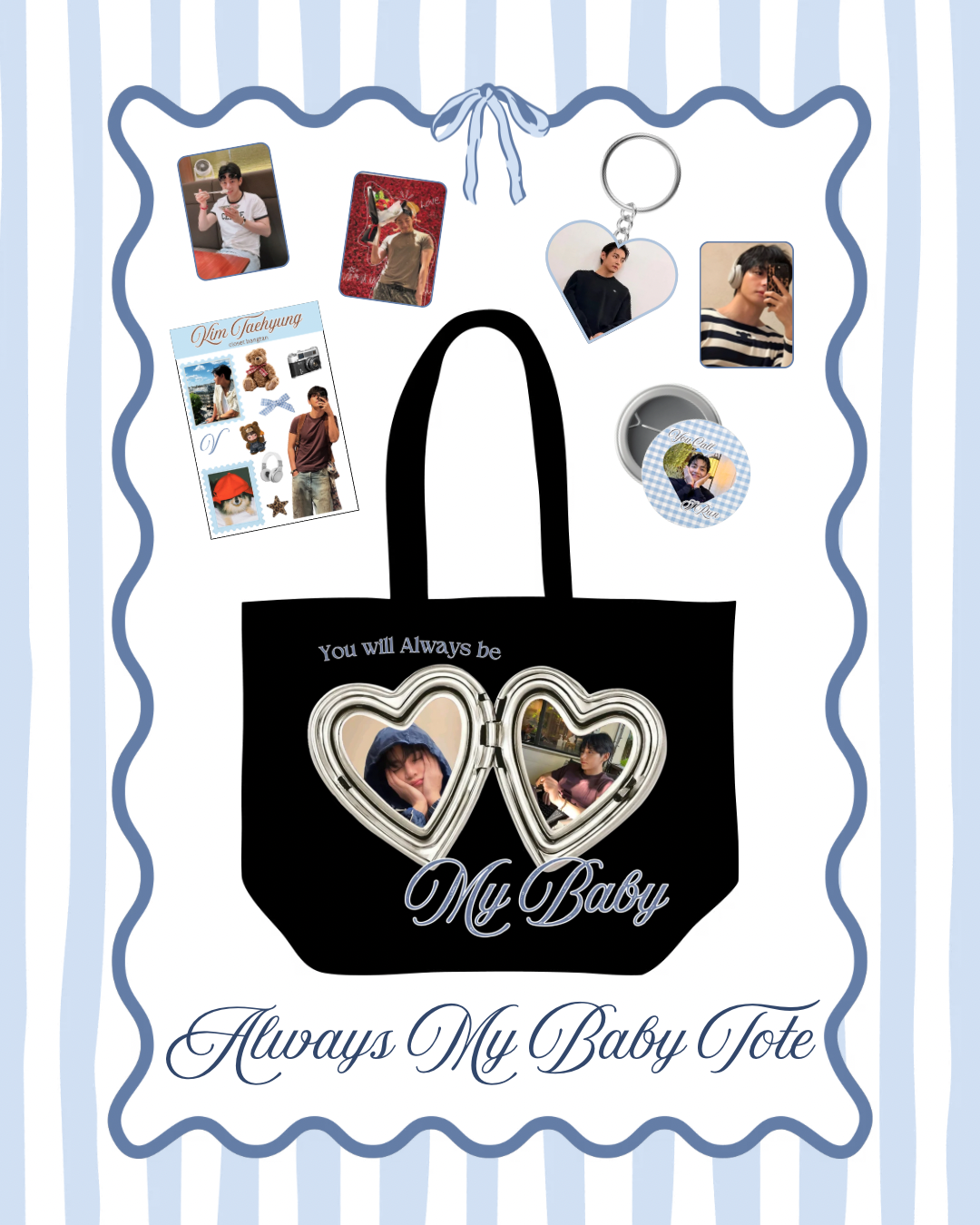 🐻ALWAYS MY BABY TOTE BAG🤎{PREORDER ONLY}