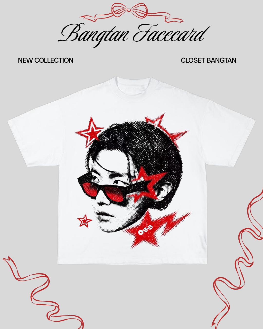 🎀 Bangtan Facecard Tee ⭐❤️