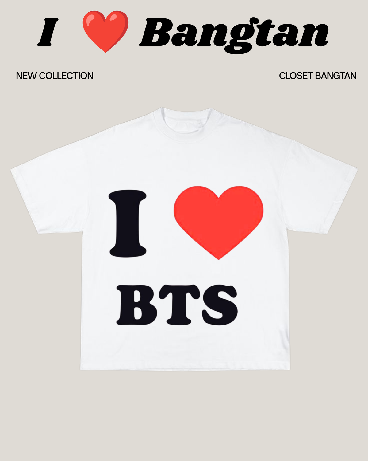 I ❤️ Bangtan Tee