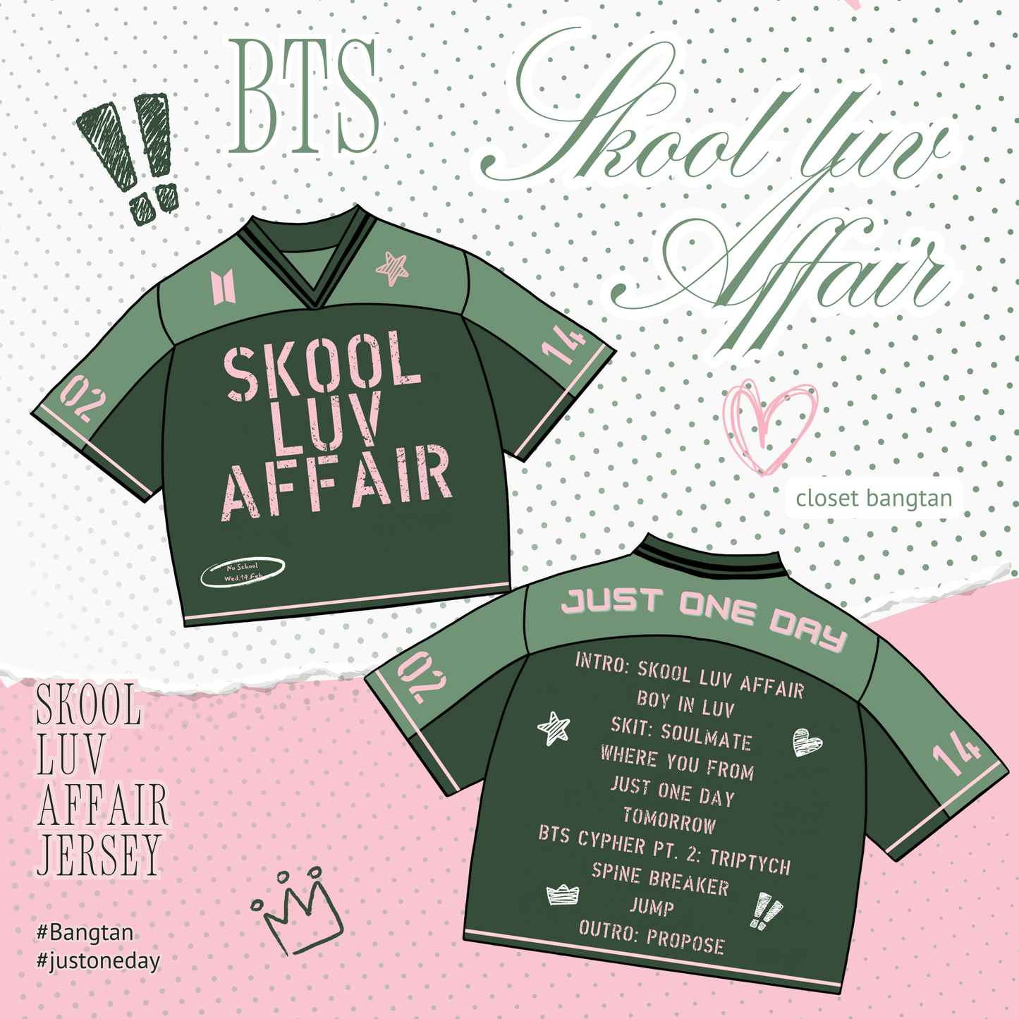 Skool Luv Affair Jersey (Preorder Only)